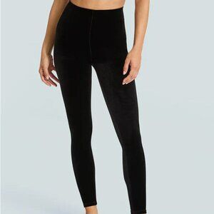 Commando Velvet Leggings in Indigo Purple